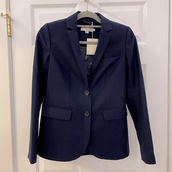 Boden navy blazer size 4 - Picture 2 of 5